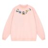 Aesthetic Cat Print Sweatshirt