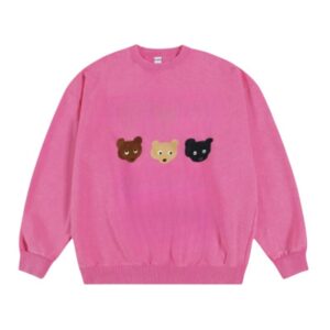Trendy Bear Graphic Sweatshirt